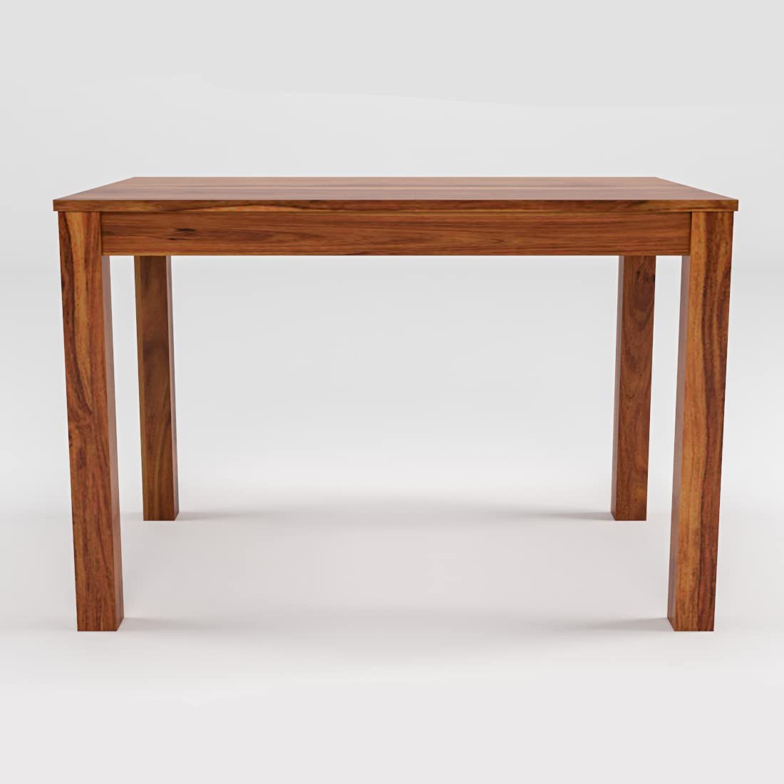 Sheesham Wood Dining Table (45x30 Inch) | Multi-Purpose uses Home and Office Desk | Dining Room Furniture | Wooden 4 Seater Dining Table