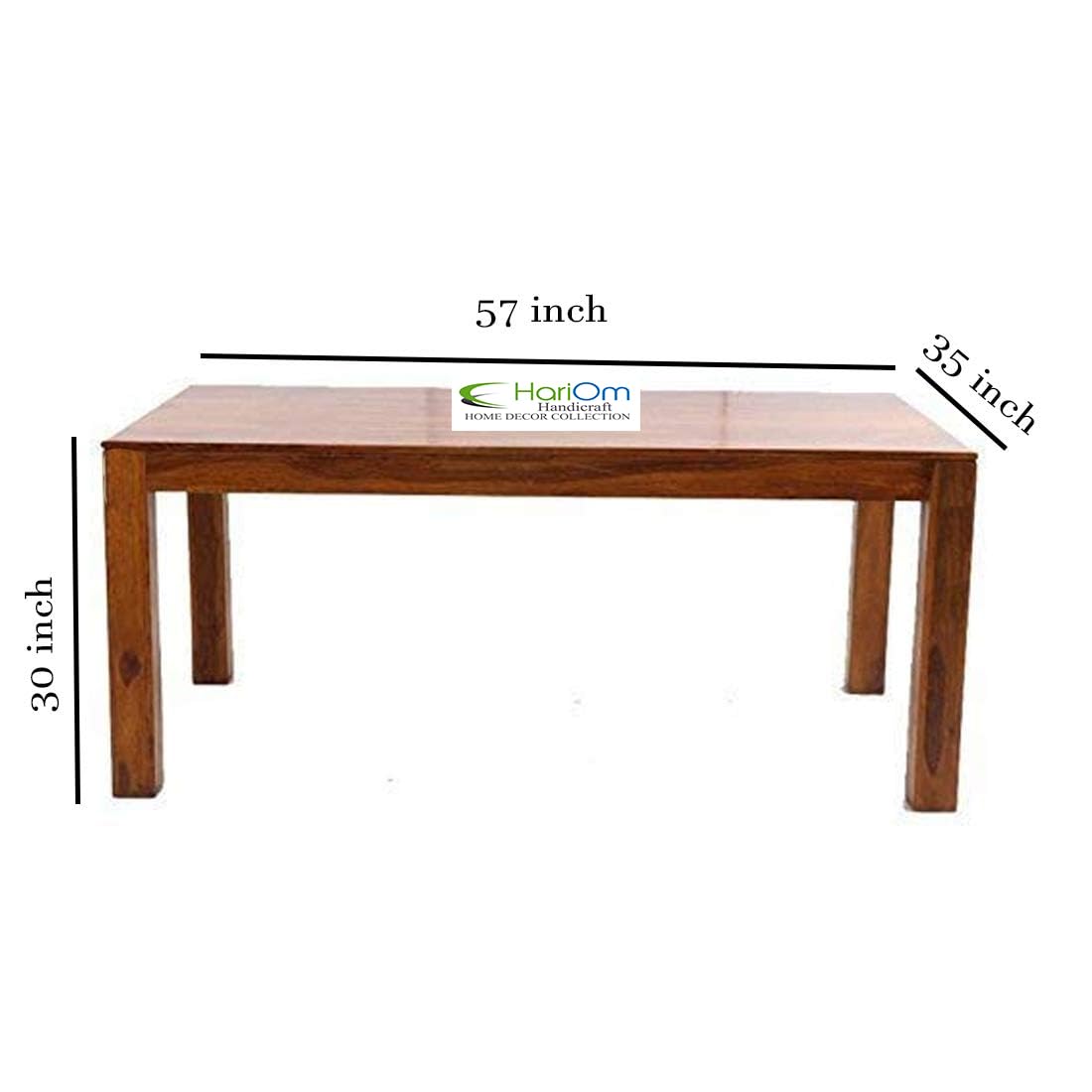 Kendal Sheesham Wood Table 6 Seater Wooden Dining Room Furniture