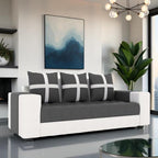 3 Seater Fabric Sofa Set for Living Room Furniture | Wooden 3 Seater Sofa Set | Sofa for Home & Office