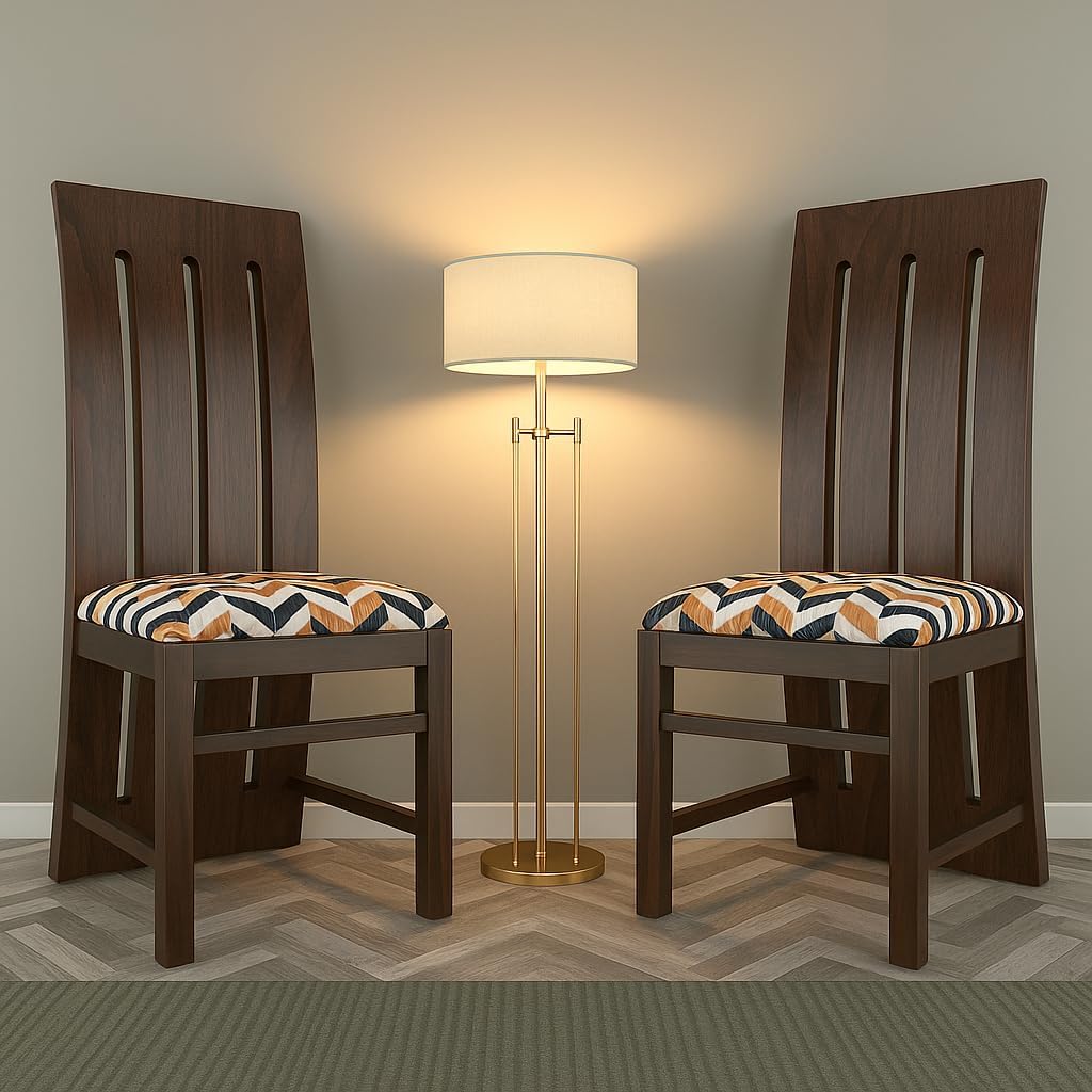 Modern Home Furniture | Solid Wood Dining Chair Set of 2 | Study Chair for Home & Office