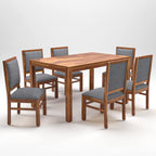 Premium Dining Room Furniture Wooden Dining Table with 6 Chairs | sheesham Wood Dining Table 6 Seater | Dining Table Set