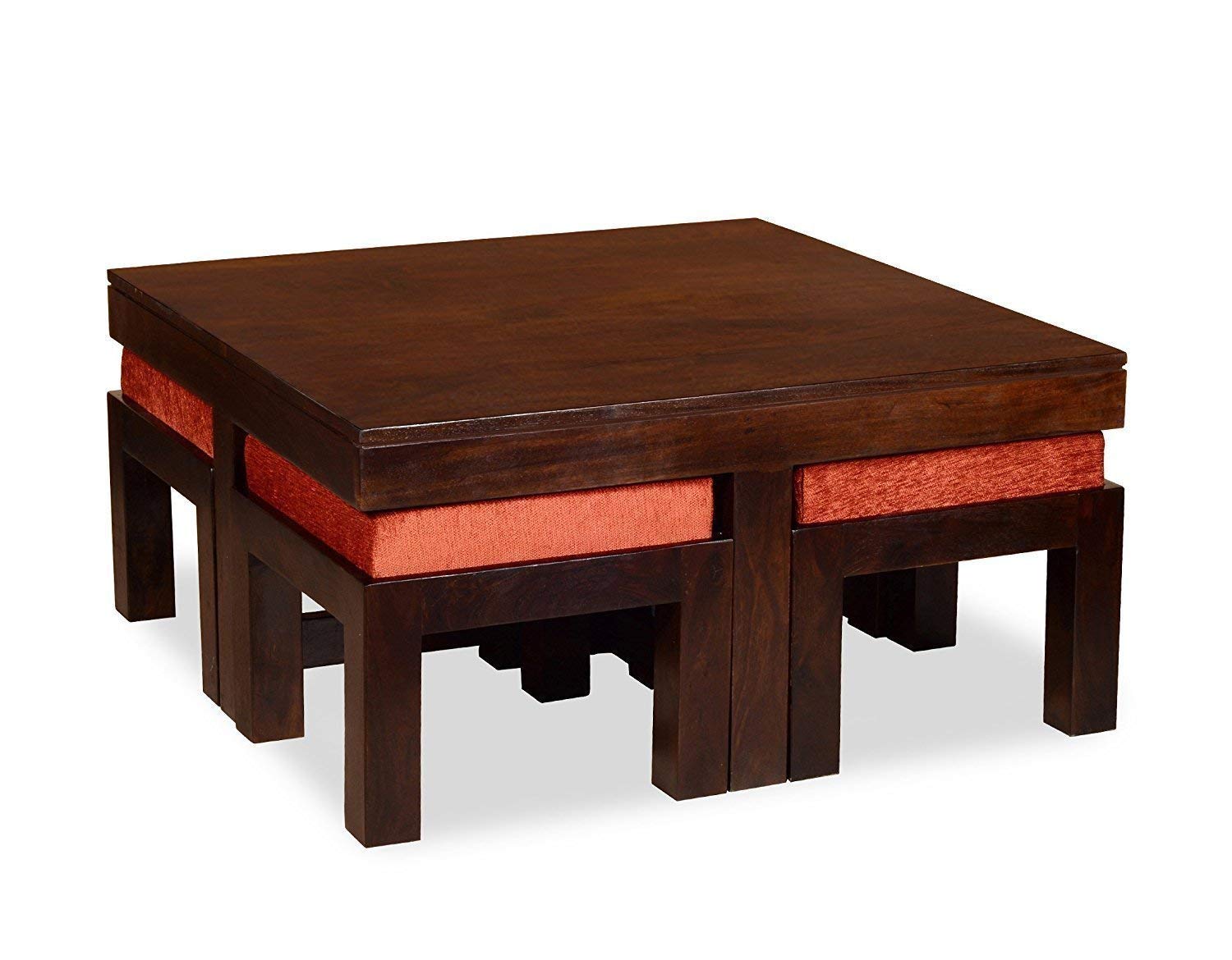 Sheesham Wood Coffee Table for Living Room
