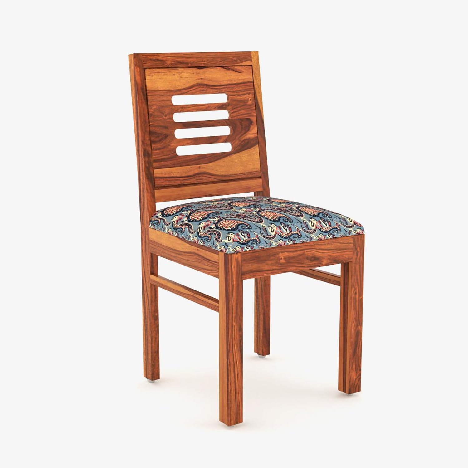 Sheesham Wood Dining Table with 3 Chairs 1 Bench | 4 Seater Dining Set | Wooden Dining Table
