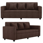 5 Seater Fabric Sofa Set for Living Room Furniture | 3+1+1 Sofa Set for Home & Office