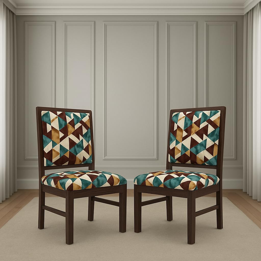 Solid Wood Set of 2 Dining | Study Chair | Home & Office Furniture