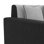 Sheesham Wood 3 Seater Sofa for Living Room | Fabric 3 Seater Sofa Set | Sofa for Home & Office
