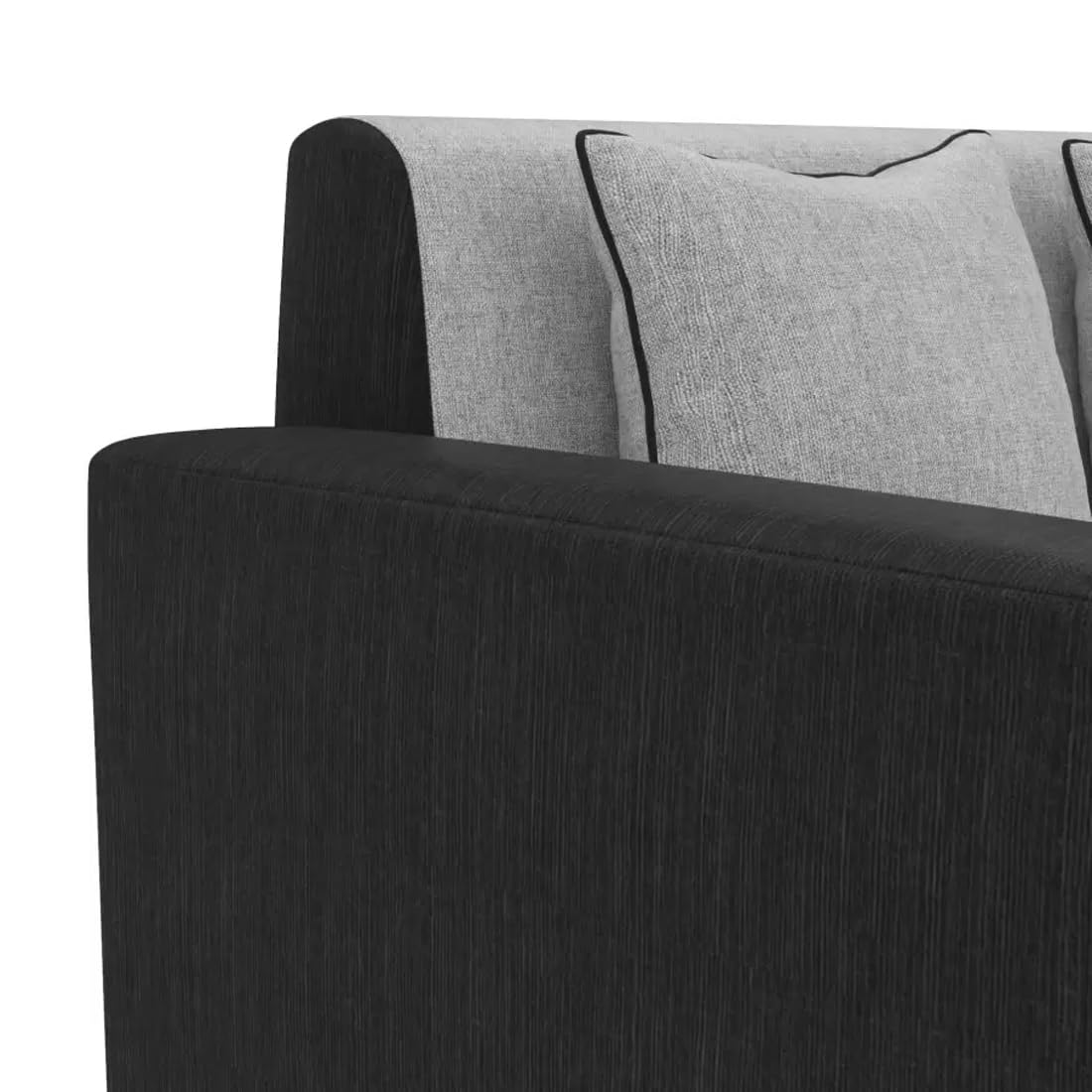 Sheesham Wood 3 Seater Sofa for Living Room | Fabric 3 Seater Sofa Set | Sofa for Home & Office