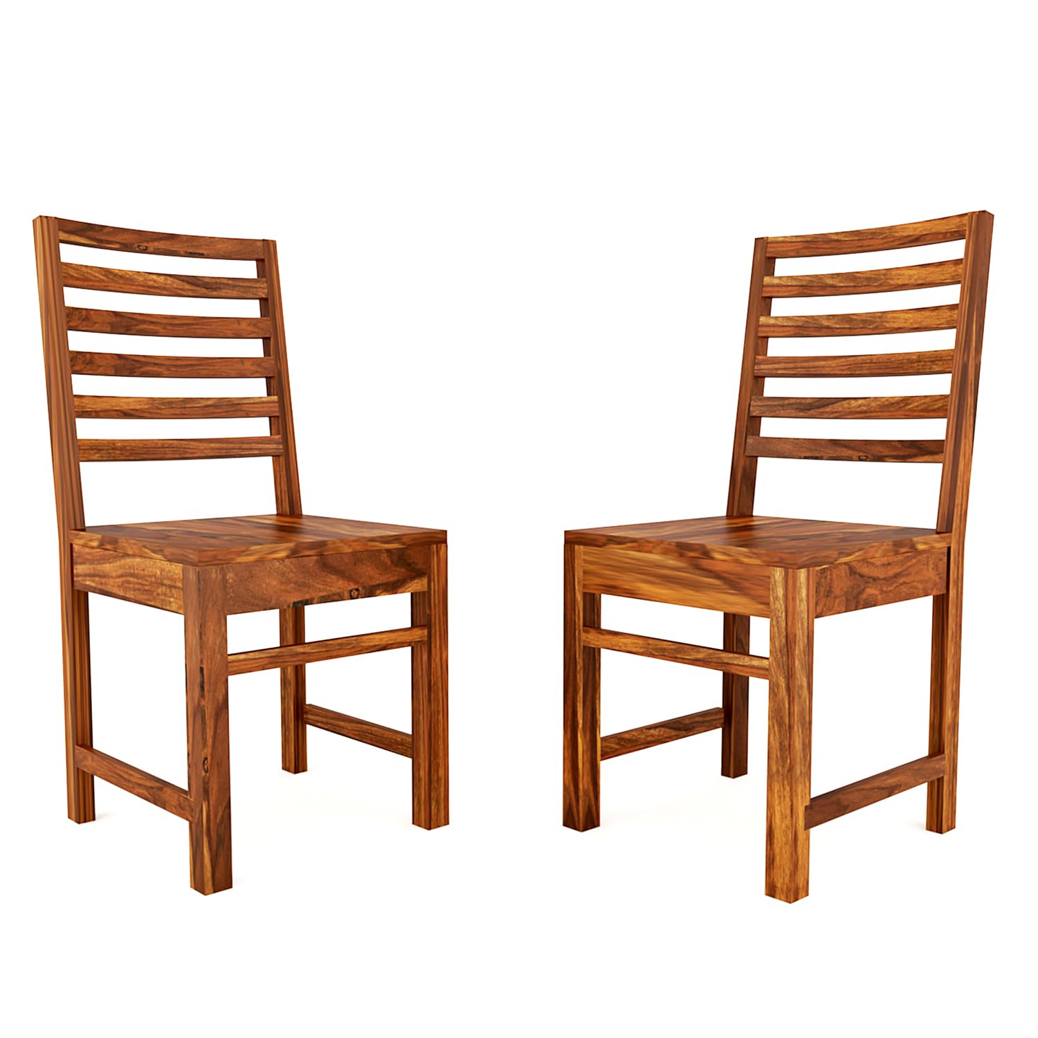 Modern Home Furniture | Solid Wood Dining Chair Set of 2 | Study & Multipurpose Chair for Home & Office