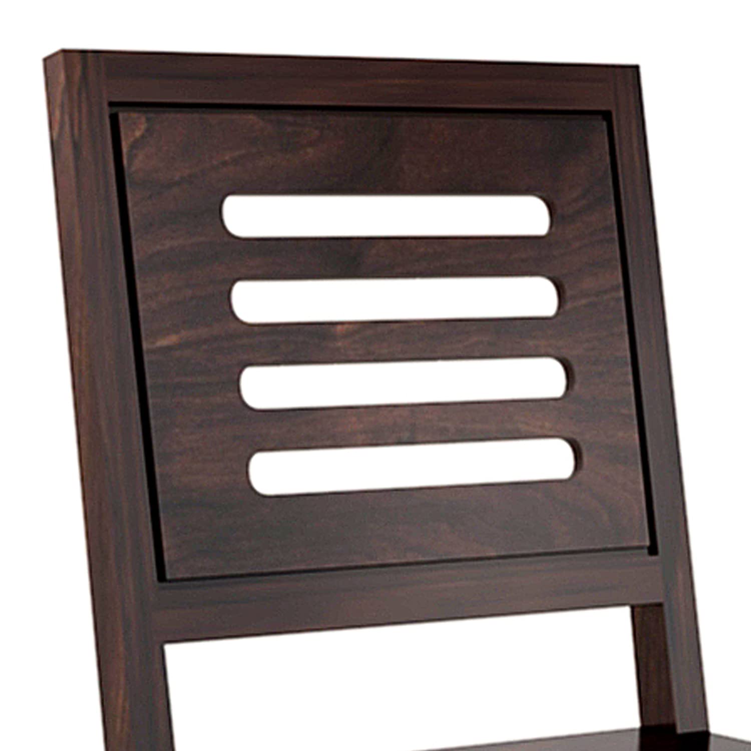 Furniture Solid Sheesham Wood Dining Chair Set of 2