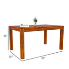 Sheesham Wood Wooden Dining Table with 6 Chairs | Home and Living Room