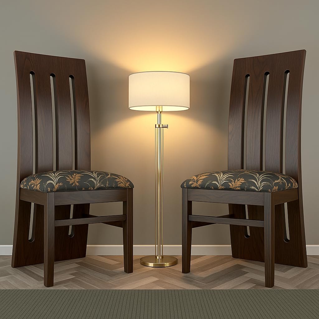 Modern Home Furniture | Solid Wood Dining Chair Set of 2 | Study Chair for Home & Office