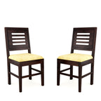 Furniture Solid Sheesham Wood Dining Chair | Multipurpose Chair Set of 2
