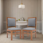 Solid Sheesham Wood Dining Chair | Multipurpose Chair Set of 2