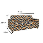 5 Seater Fabric Sofa Set for Living Room Furniture | 3+1+1 Sofa Set for Home & Office