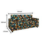 5 Seater Fabric Sofa Set for Living Room Furniture | 3+1+1 Sofa Set for Home & Office