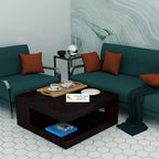 Square Sheesham Wood Coffee Table for Living Room | Wooden Center Table
