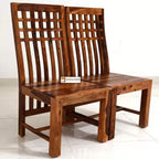 Furniture Solid Sheesham Wood Dining Chair | Multipurpose Chair Set of 2
