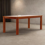 Sheesham Wood Dining Table (78x35 inch) | Wooden Dining Table | Dining Room Furniture | Wooden Dining Table 8 Seater