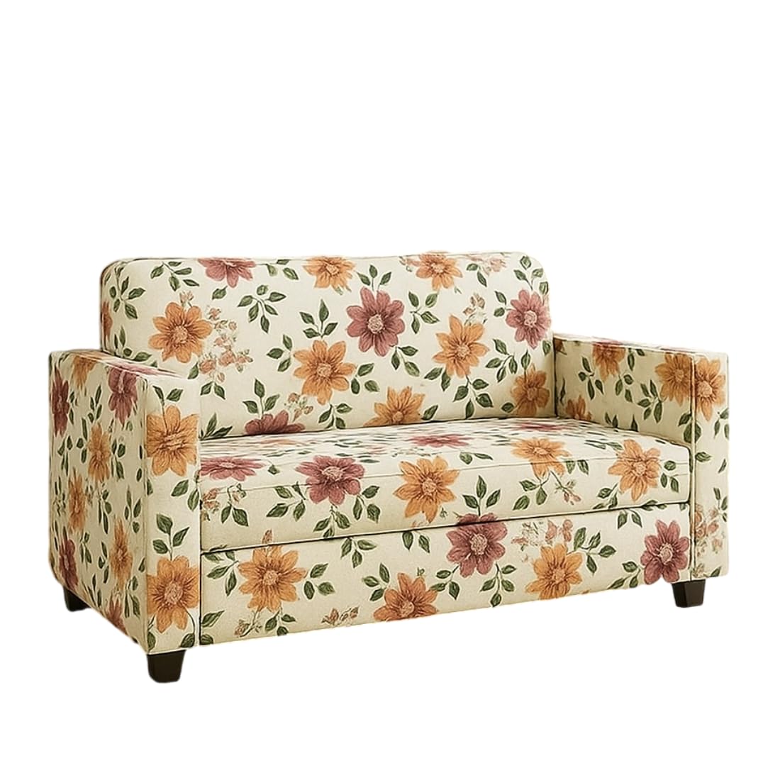 2 Seater Sofa | Fabric 2 Seater Sofa Set | Sofa for Living Room & Home | Furniture for Office & Hotels