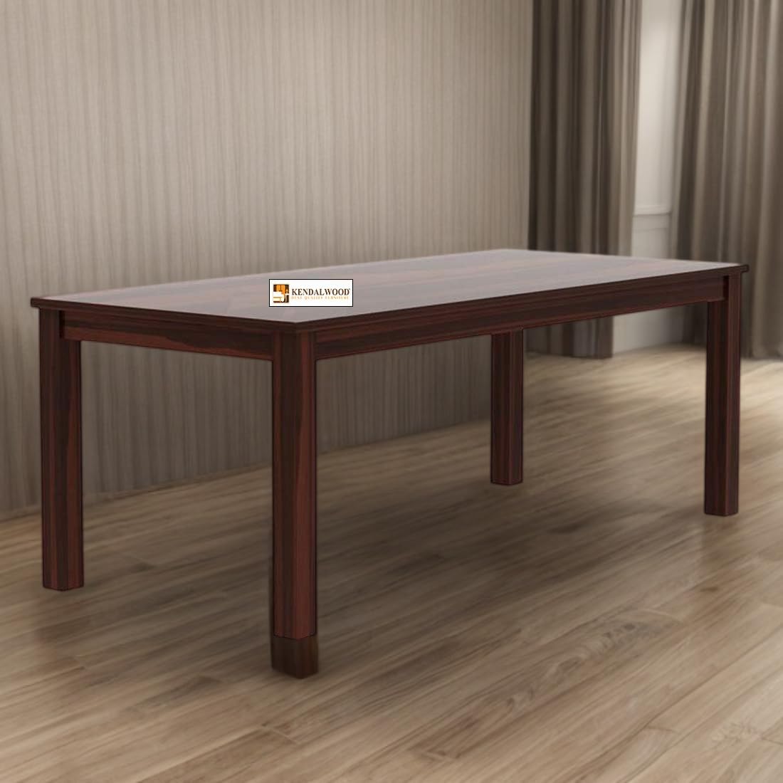 Sheesham Wood Dining Table (78x35 inch) | Wooden Dining Table | Dining Room Furniture | Wooden Dining Table 8 Seater