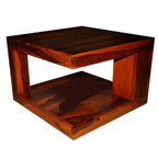 Sheesham Wood Square Shape Center Table | Coffee Table for Living Room Furniture