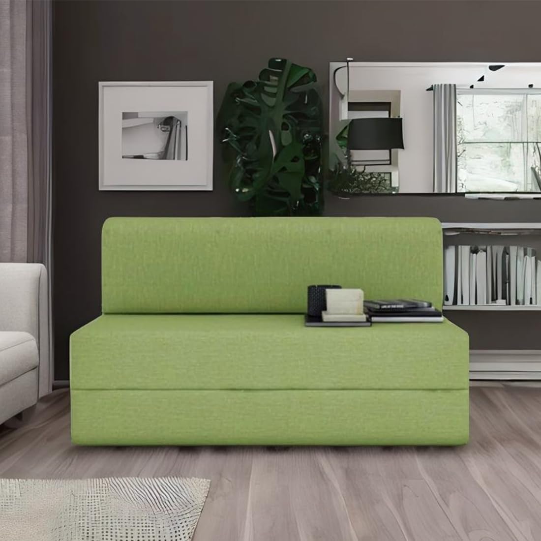 Modern Home Furniture | Fold Out Sofa Cum Bed | 2 Seater Sofa | Sofa for Living Room, Home & Office Furniture