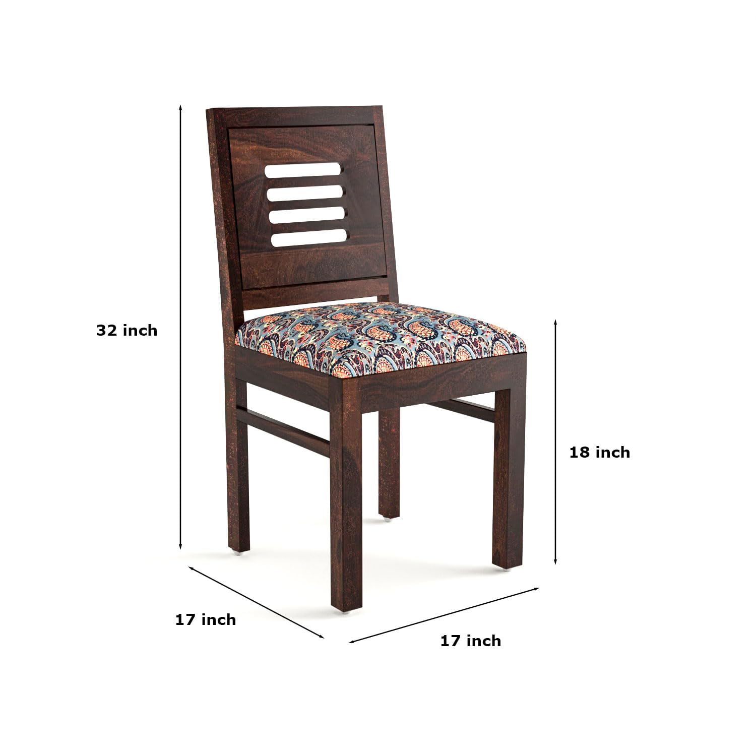 Sheesham Wood Dining Table with 3 Chairs 1 Bench | 4 Seater Dining Set | Wooden Dining Table