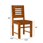 Sheesham Wood Dining Table(57x35) with 4 Chairs & 1 Bench |6 Seater Dining Set | Wooden Dining Table with Chair - Dining Room Furniture