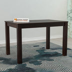 Sheesham Wood Dining Table (45x30 inch) | Multi-Purpose uses Home and Office Desk | Wooden 4 Seater Dining Table