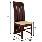 Solid (Sheesham) Wood Dining Table with 8 Chairs | 8 Seater Dining Set