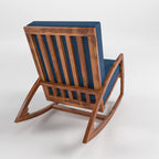 Sheesham Wood Rocking Chair for Adults, Wooden Rocking Chair | Rocking Chair for Adults for Home | Rocking Chair Cushion