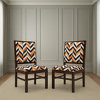 olid Sheesham Wood Dining, Study Chair | Multipurpose Chair Set of 2