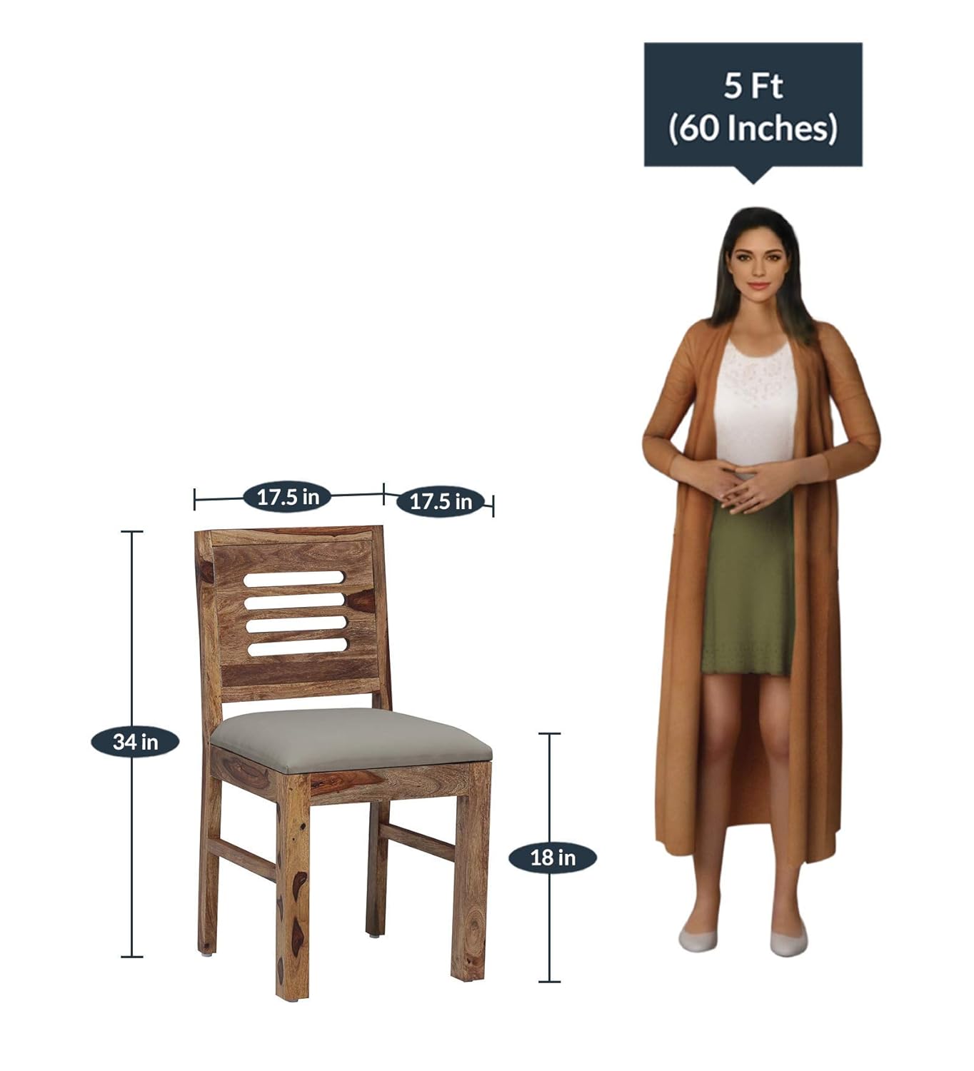 Kendal Sheesham Wood Table 6 Seater Wooden Dining Room Furniture