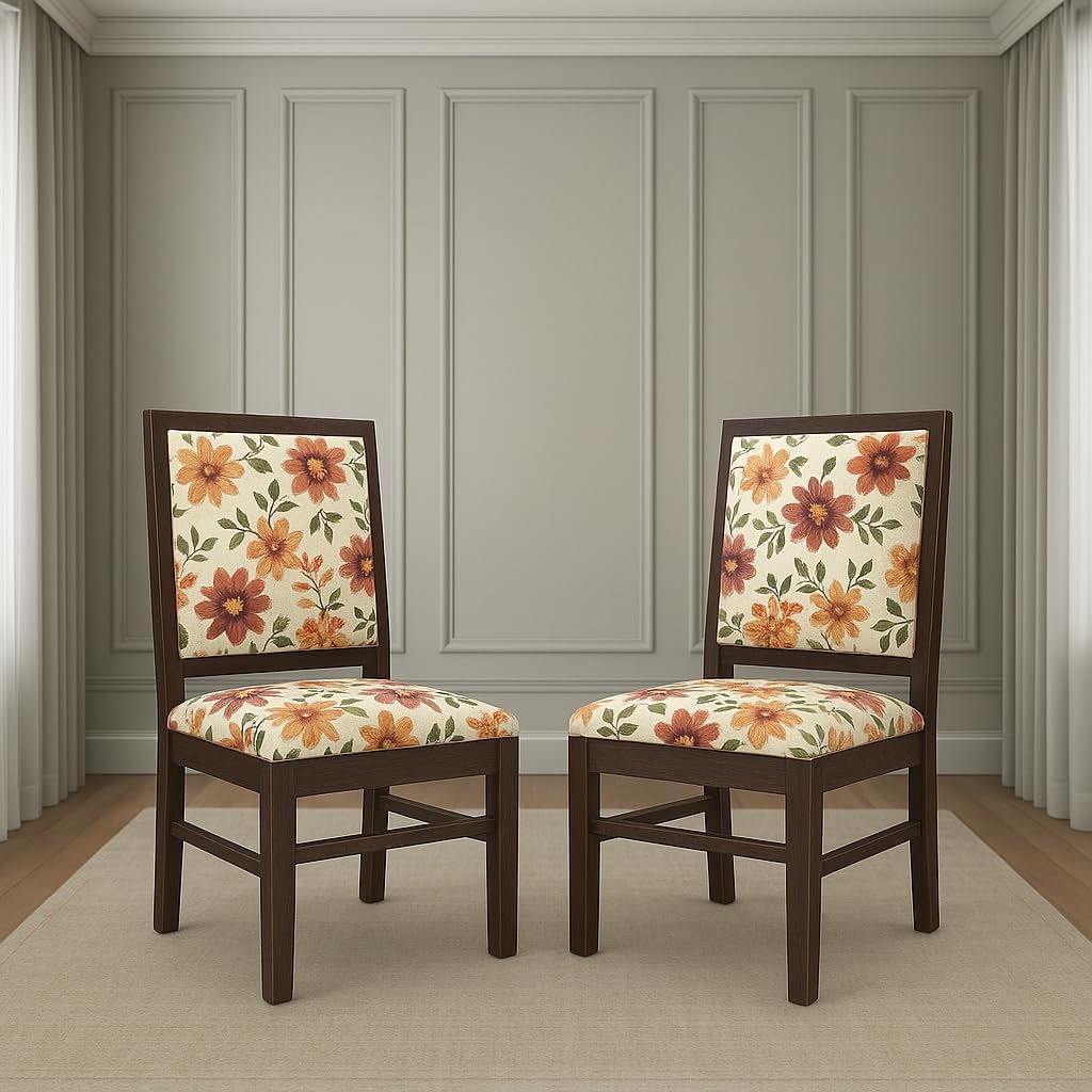 Solid Wood Set of 2 Dining | Study Chair | Home & Office Furniture