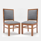 Solid Sheesham Wood Dining Chair | Multipurpose Chair Set of 2