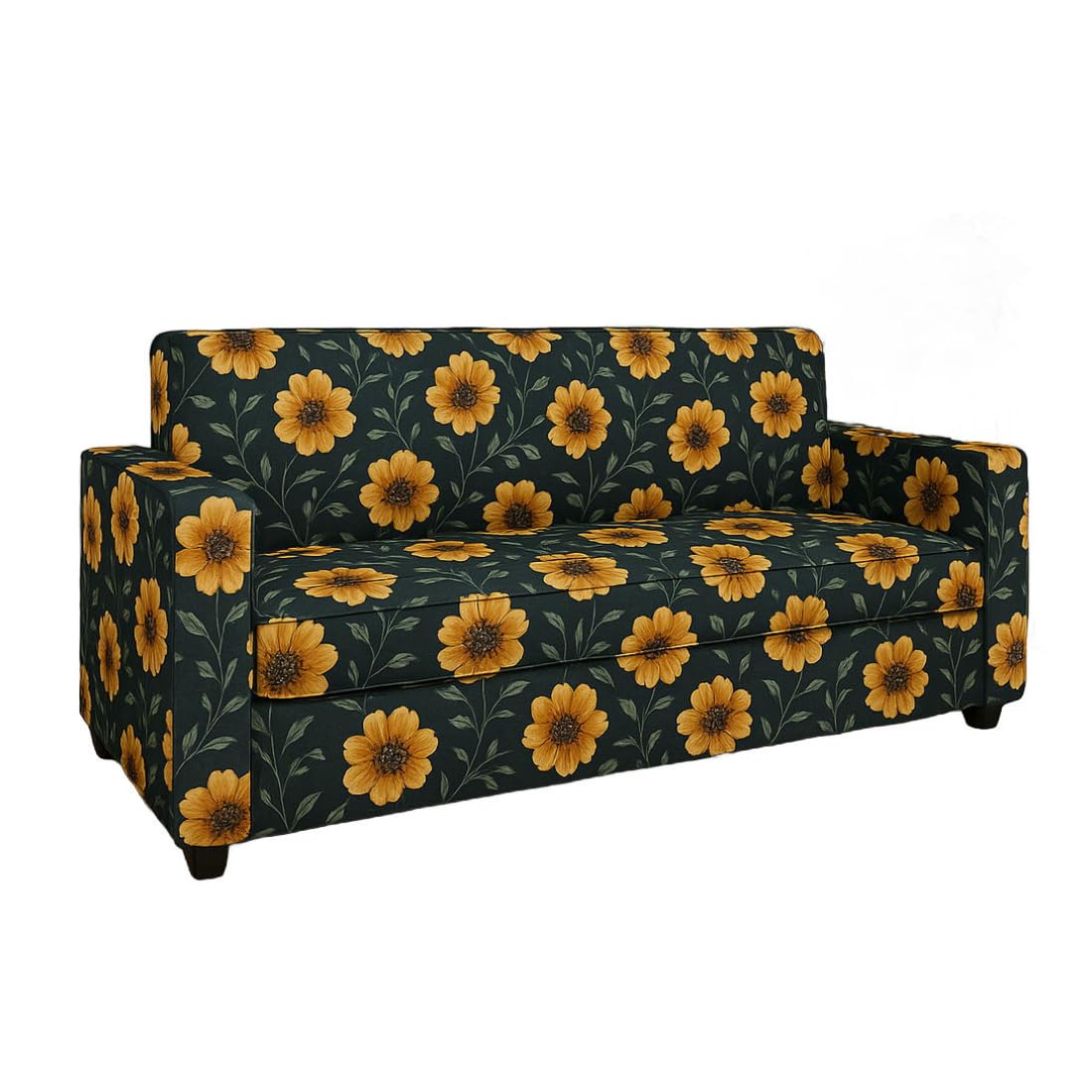 5 Seater Fabric Sofa Set for Living Room Furniture | 3+1+1 Sofa Set for Home & Office