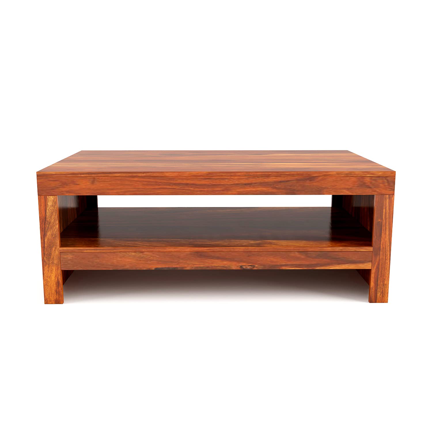Premium Sheesham Wood Coffee Table for Living Room | Solid Wood Coffee Table, Center Table, Tea Table | Wooden Coffee Table | Best Furniture for Home