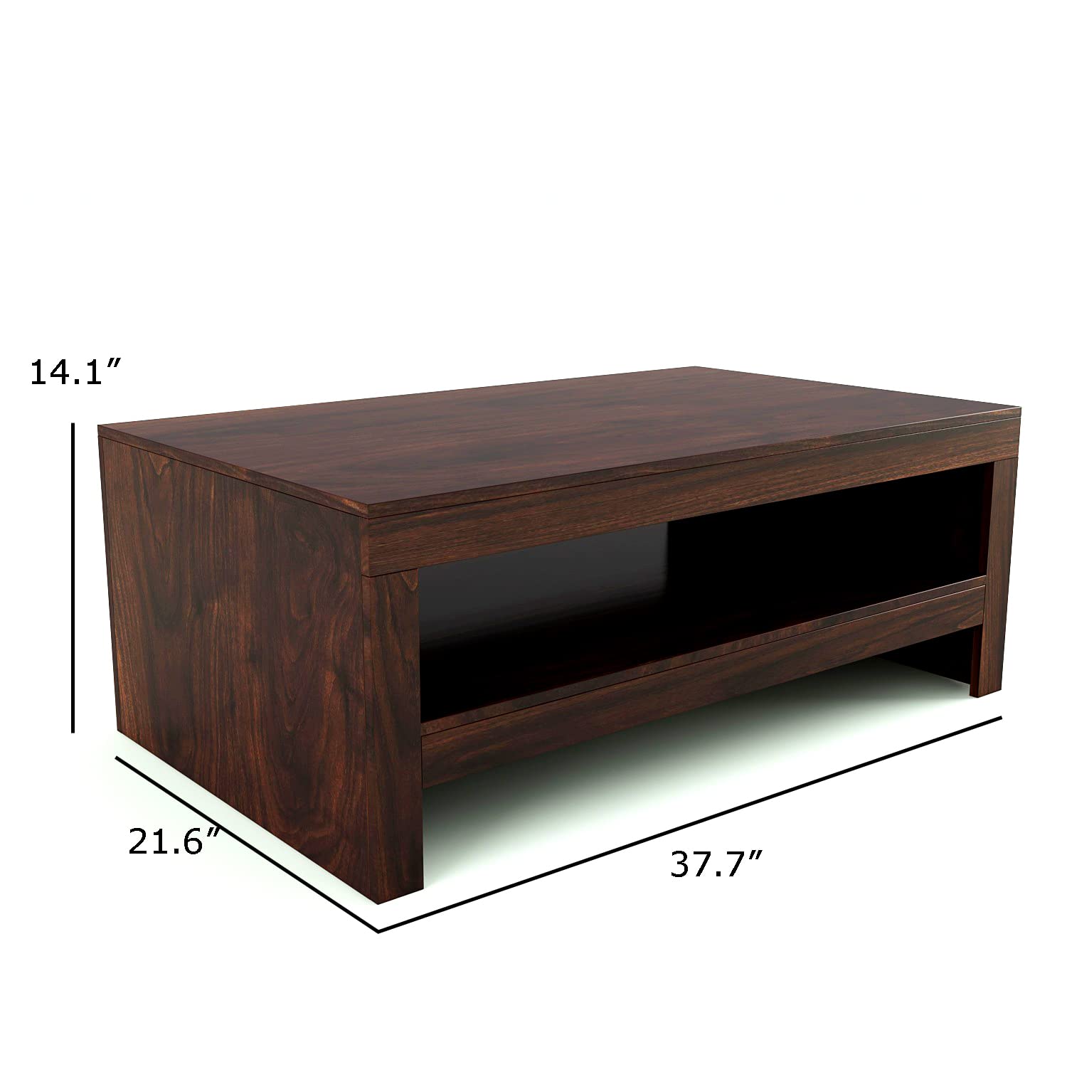 Premium Sheesham Wood Coffee Table for Living Room | Solid Wood Coffee Table, Center Table, Tea Table | Wooden Coffee Table | Best Furniture for Home