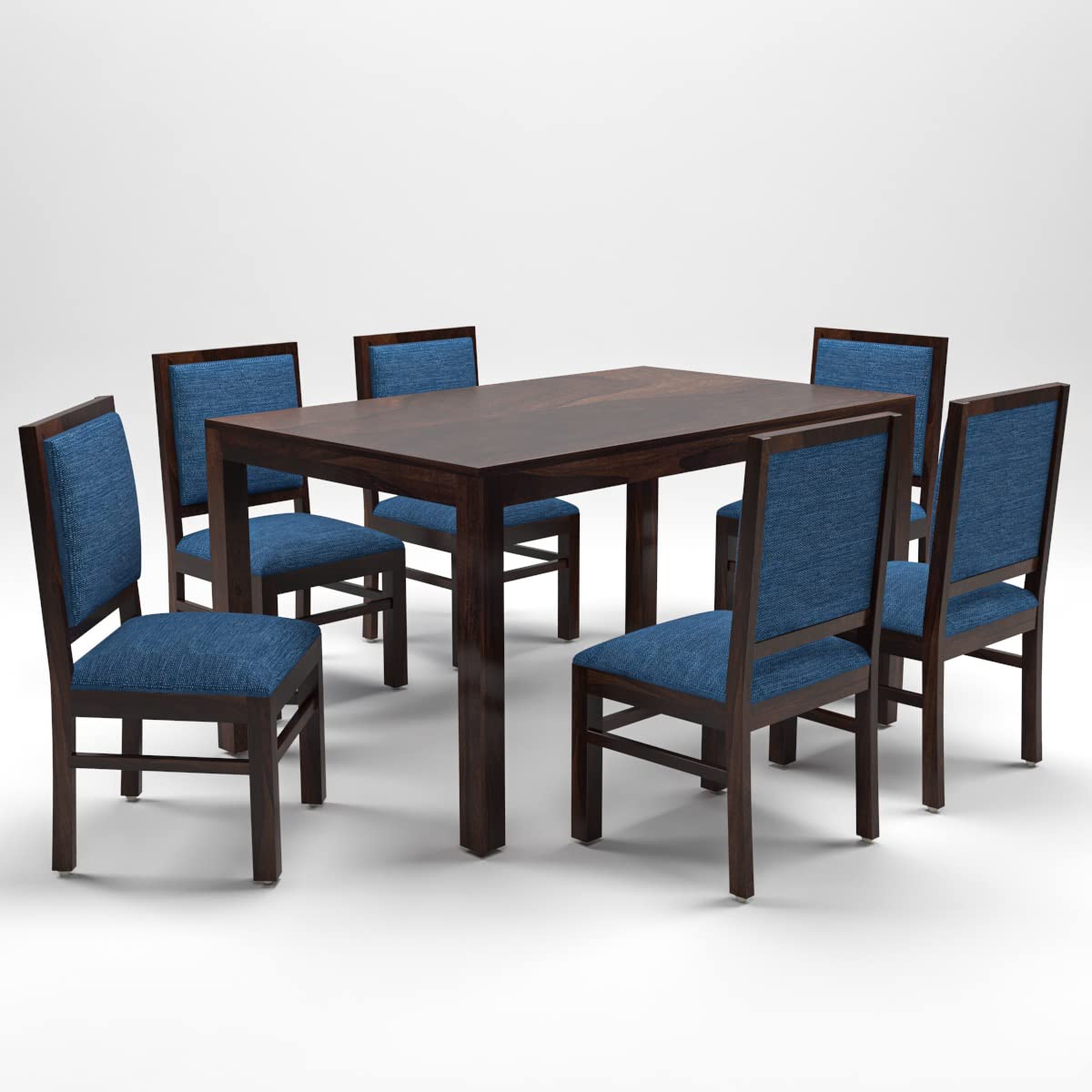 Premium Dining Room Furniture Wooden Dining Table with 6 Chairs | sheesham Wood Dining Table 6 Seater | Dining Table Set