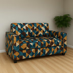 2 Seater Sofa | Fabric 2 Seater Sofa Set | Sofa for Living Room & Home | Furniture for Office & Hotels