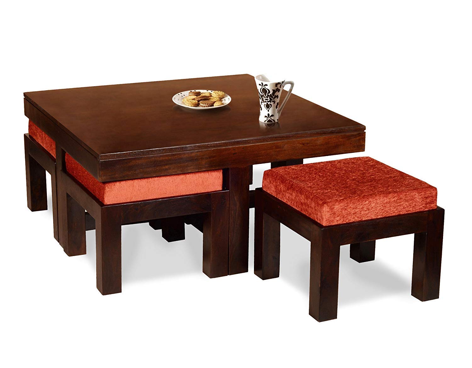 Sheesham Wood Coffee Table for Living Room