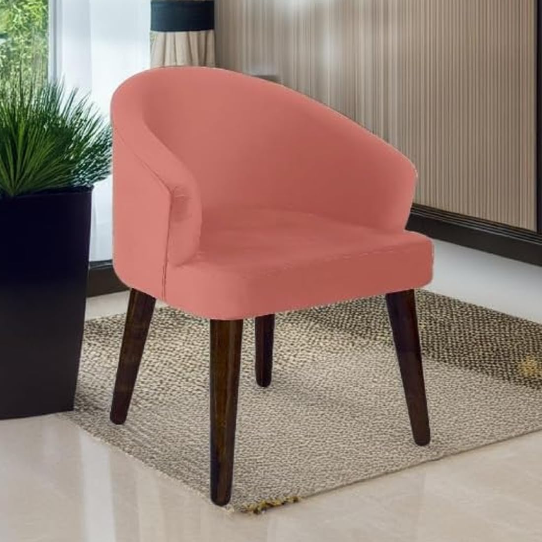 Modern Home Furniture | Solid Wood Dining Chair Set of 2 | Multipurpose Chair for Home & Office