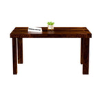 Sheesham Wood Dining Table(57x35) with 4 Chairs & 1 Bench |6 Seater Dining Set | Wooden Dining Table with Chair - Dining Room Furniture