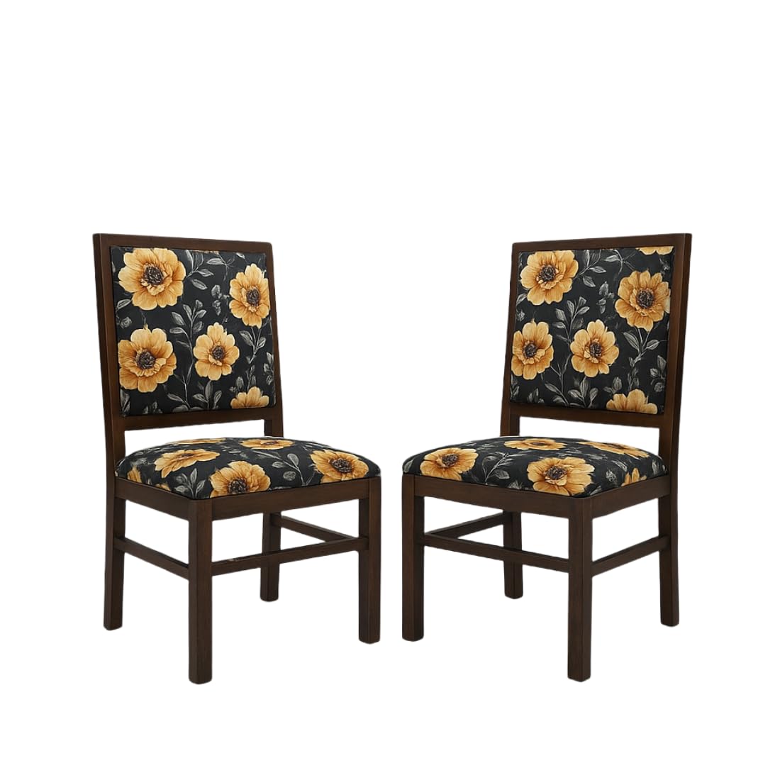Solid Wood Set of 2 Dining | Study Chair | Home & Office Furniture