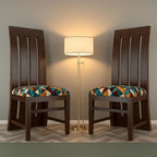 Modern Home Furniture | Solid Wood Dining Chair Set of 2 | Study Chair for Home & Office