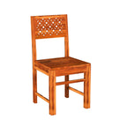 Premium Sheesham Wood Dining Table (34x34) with 2 Chairs | 2 Seater Dining Set | Wooden Dining Table with Chair | Dining Room Furniture