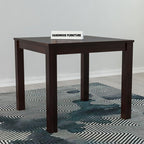 Sheesham Wood Dining Table (34x34 Inch) | Multi-Purpose uses Home and Office Desk | Dining Room Furniture | Wooden 4 Seater Dining Table