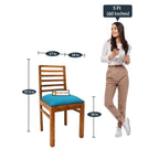 Sheesham Wood CNC Cuting Dining Table with 6 Chairs |6 Seater Dining Set- Dining Room Furniture