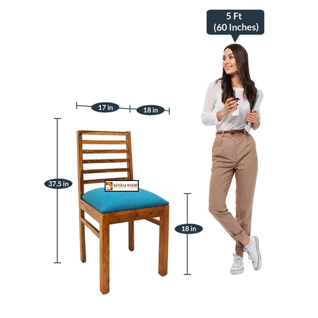 Sheesham Wood CNC Cuting Dining Table with 6 Chairs |6 Seater Dining Set- Dining Room Furniture