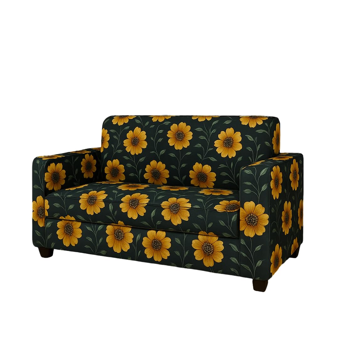2 Seater Sofa | Fabric 2 Seater Sofa Set | Sofa for Living Room & Home | Furniture for Office & Hotels